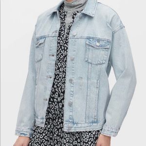 Banana Republic Oversized Jean Jacket.